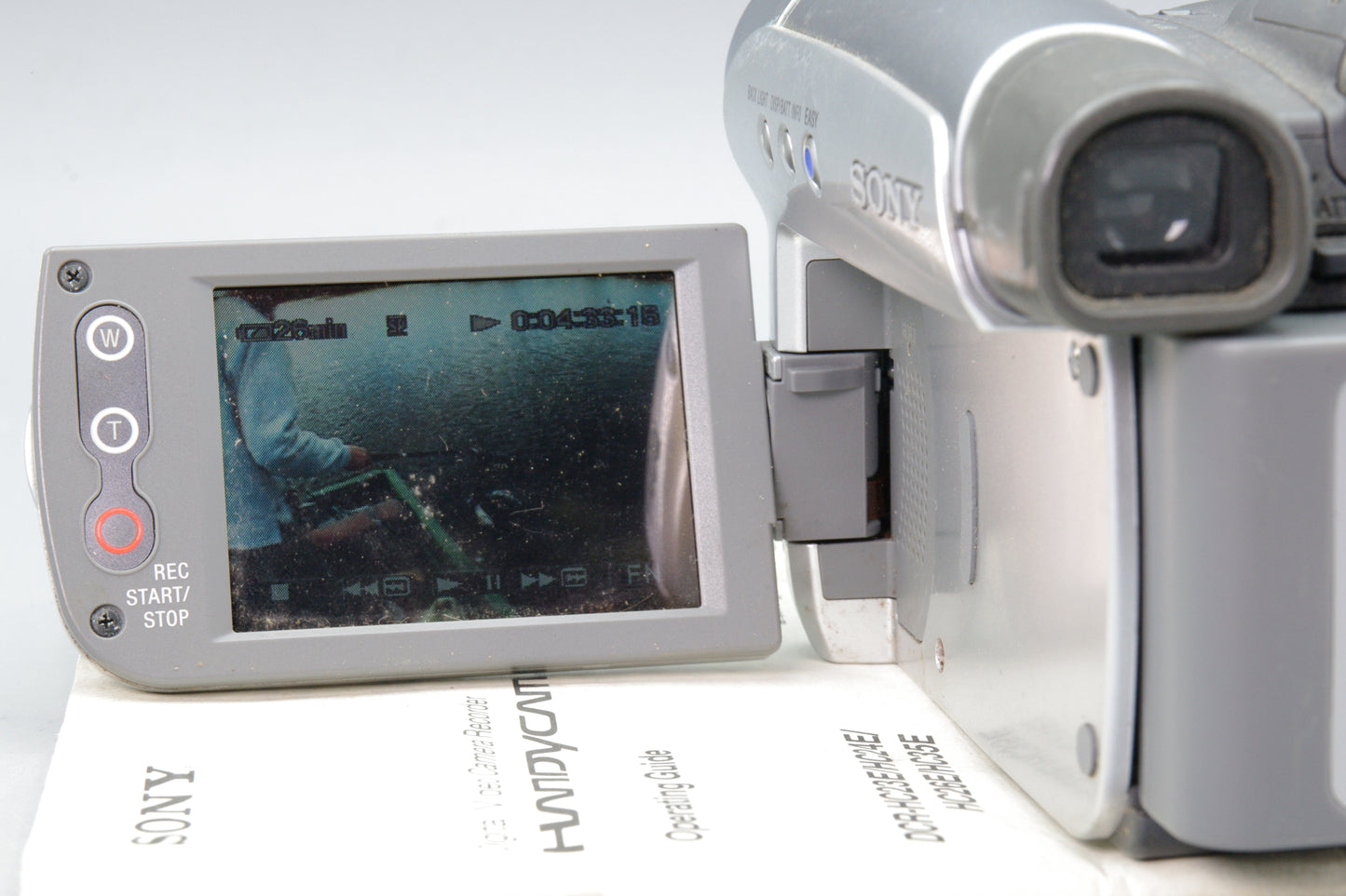 Sony DCR‑HC24E MiniDV Camcorder with Battery & Instructions – VGC