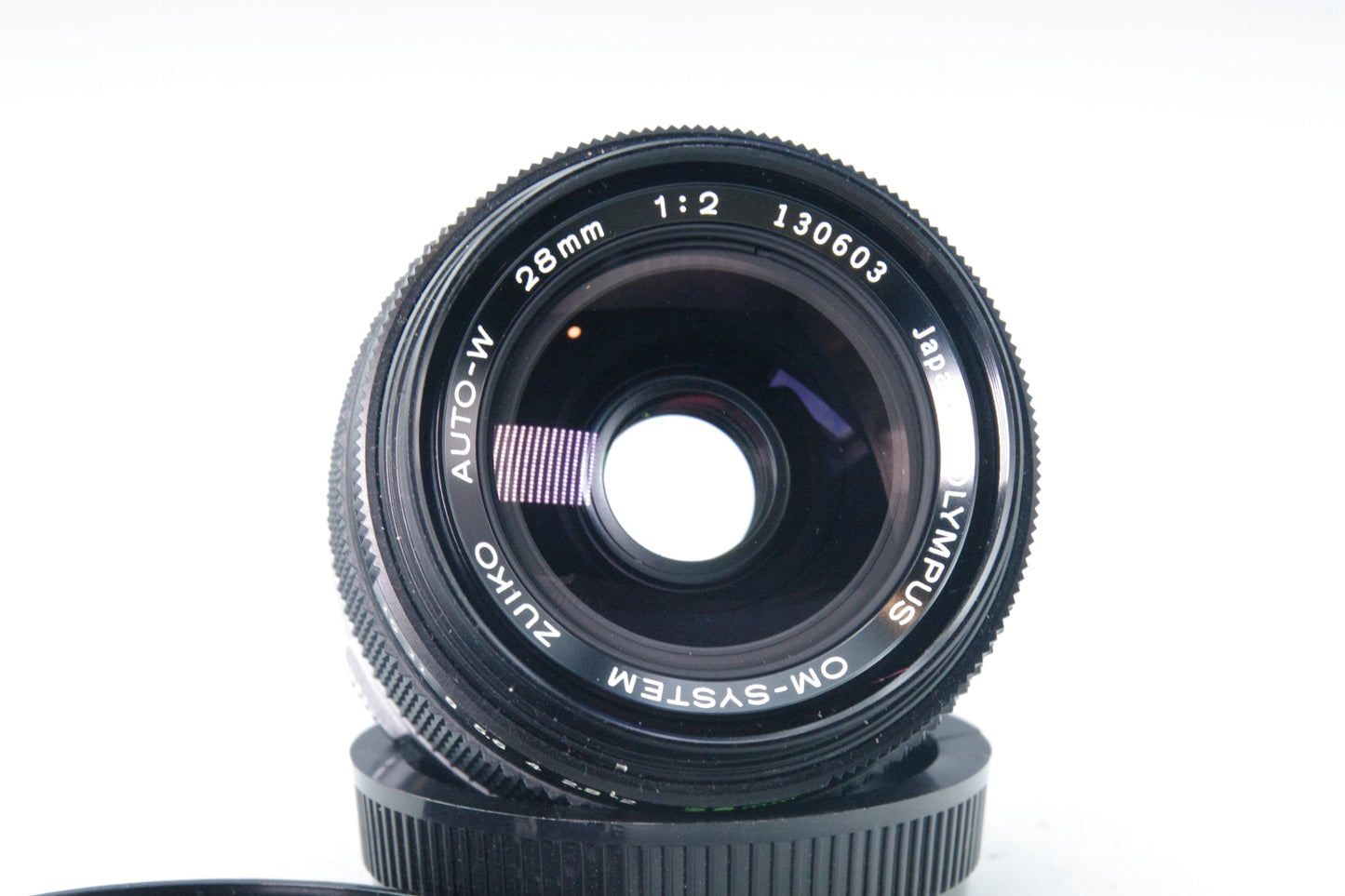 Olympus Zuiko 28mm f/2 Auto‑W Lens – OM Mount – Excellent Condition