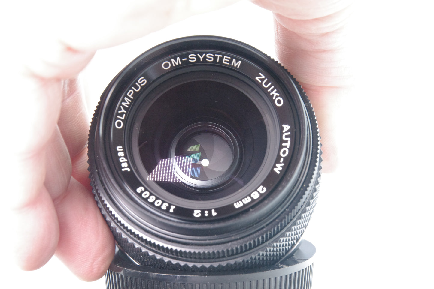 Olympus Zuiko 28mm f/2 Auto‑W Lens – OM Mount – Excellent Condition