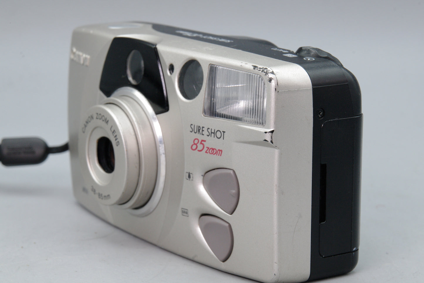 Canon Sure Shot 85 Zoom 35mm Film Camera – Tested – Very Good Condition