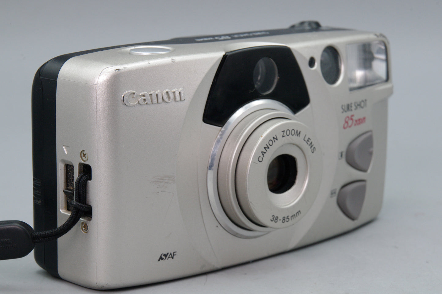 Canon Sure Shot 85 Zoom 35mm Film Camera – Tested – Very Good Condition