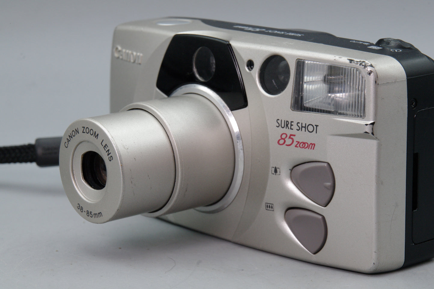 Canon Sure Shot 85 Zoom 35mm Film Camera – Tested – Very Good Condition