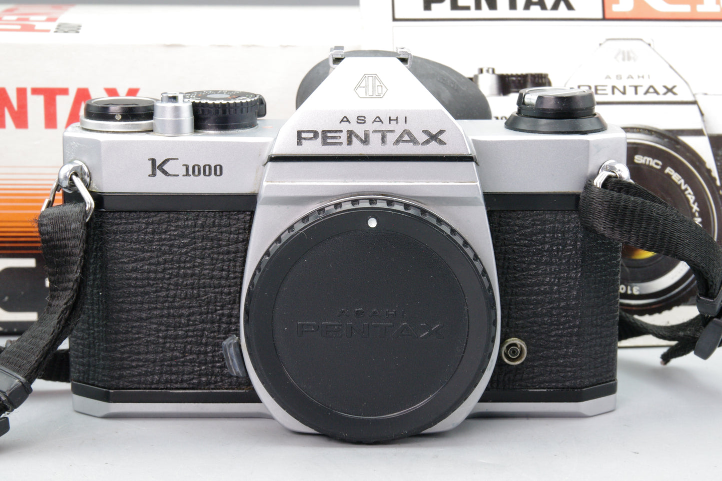 Pentax K1000 35mm SLR Camera – Boxed – Fully Working – Very Good Condition