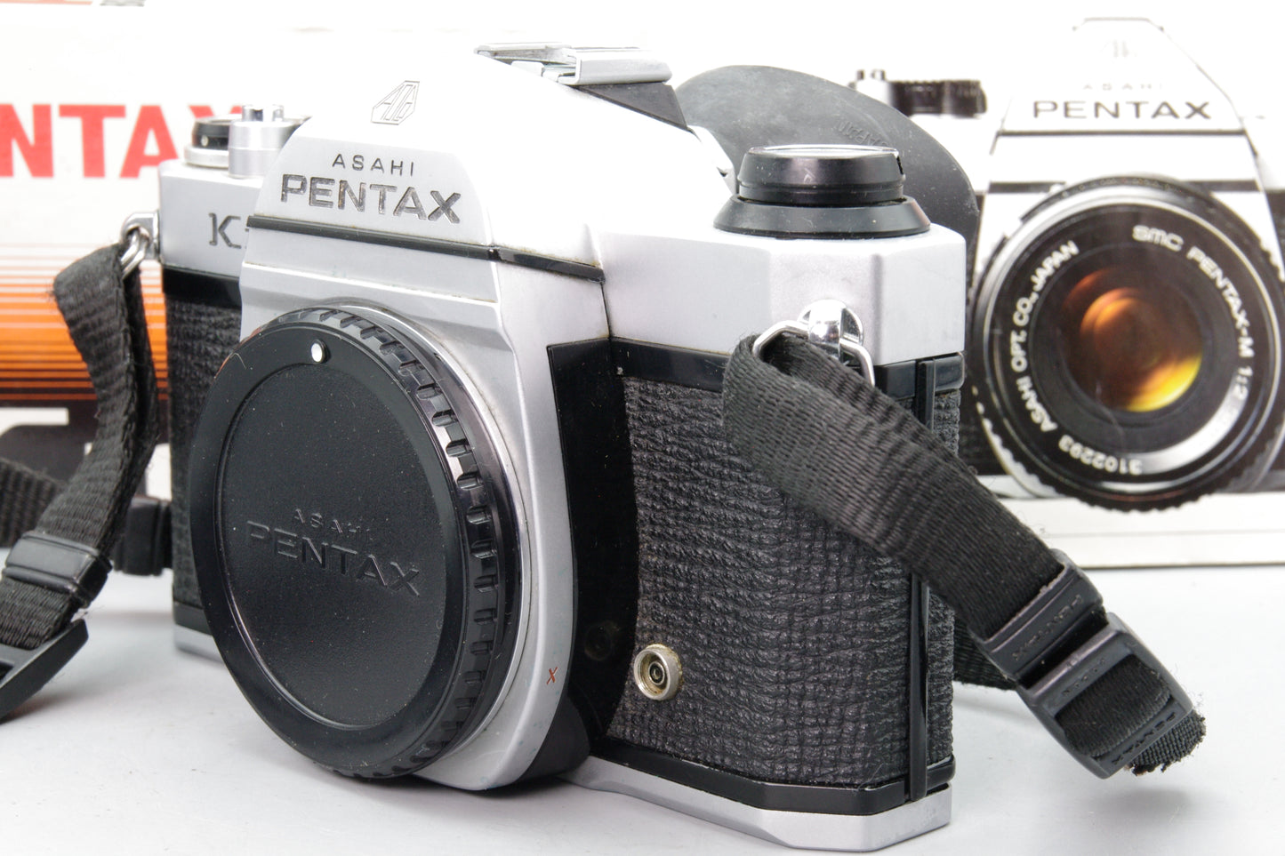 Pentax K1000 35mm SLR Camera – Boxed – Fully Working – Very Good Condition