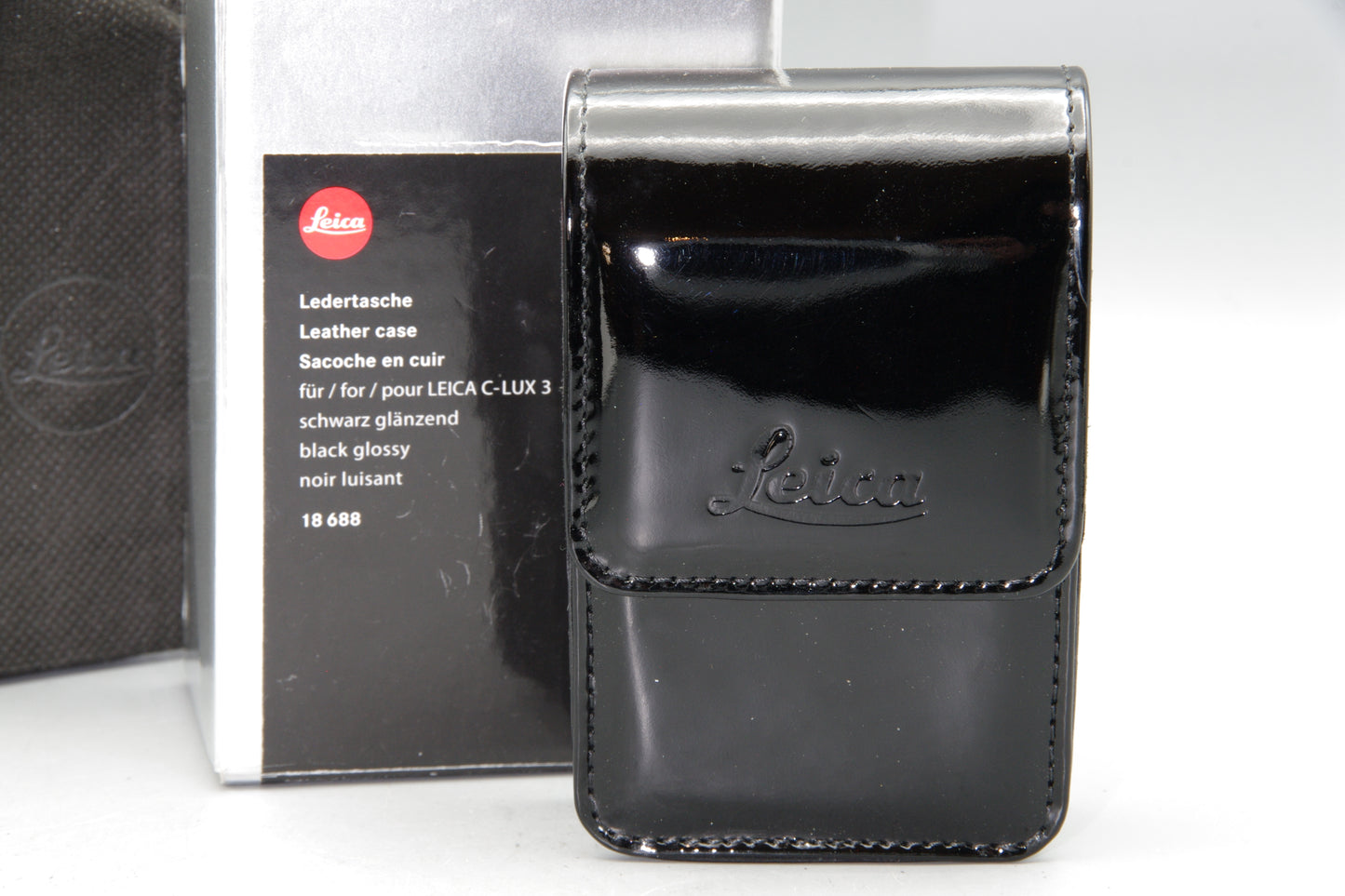 Leica C-Lux 3 Gloss Black Case Boxed Mint 18688