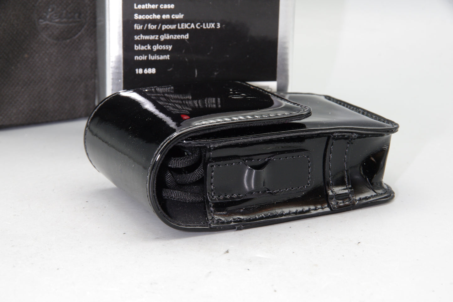 Leica C-Lux 3 Gloss Black Case Boxed Mint 18688