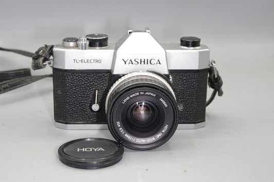 Yashica TL-Electro 35mm SLR Camera with 28mm Lens
