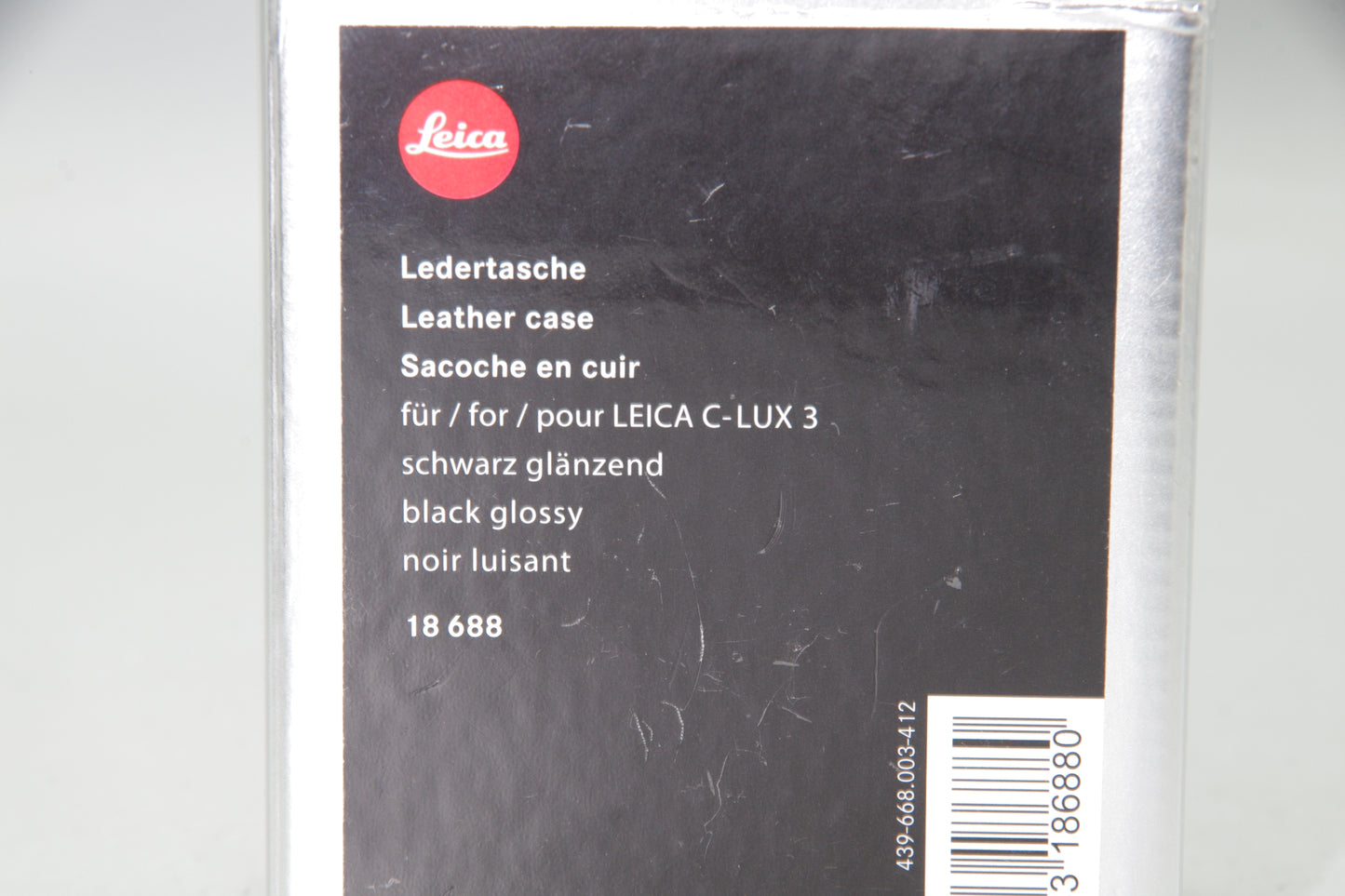 Leica C-Lux 3 Gloss Black Case Boxed Mint 18688