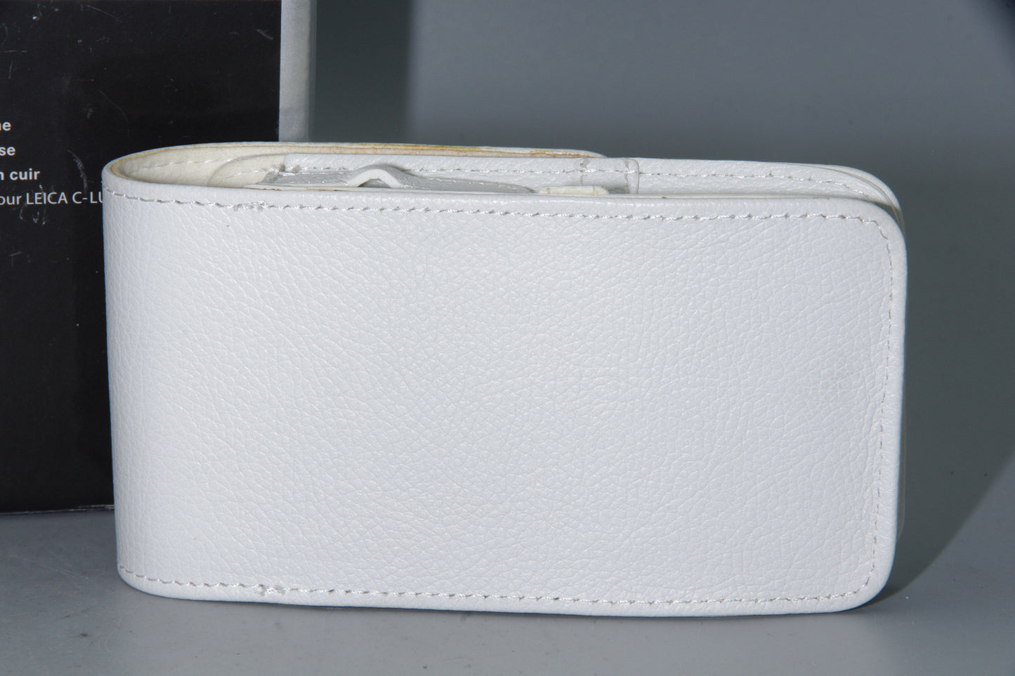Leica C-Lux 3  White Leather Case Boxed Mint 18698