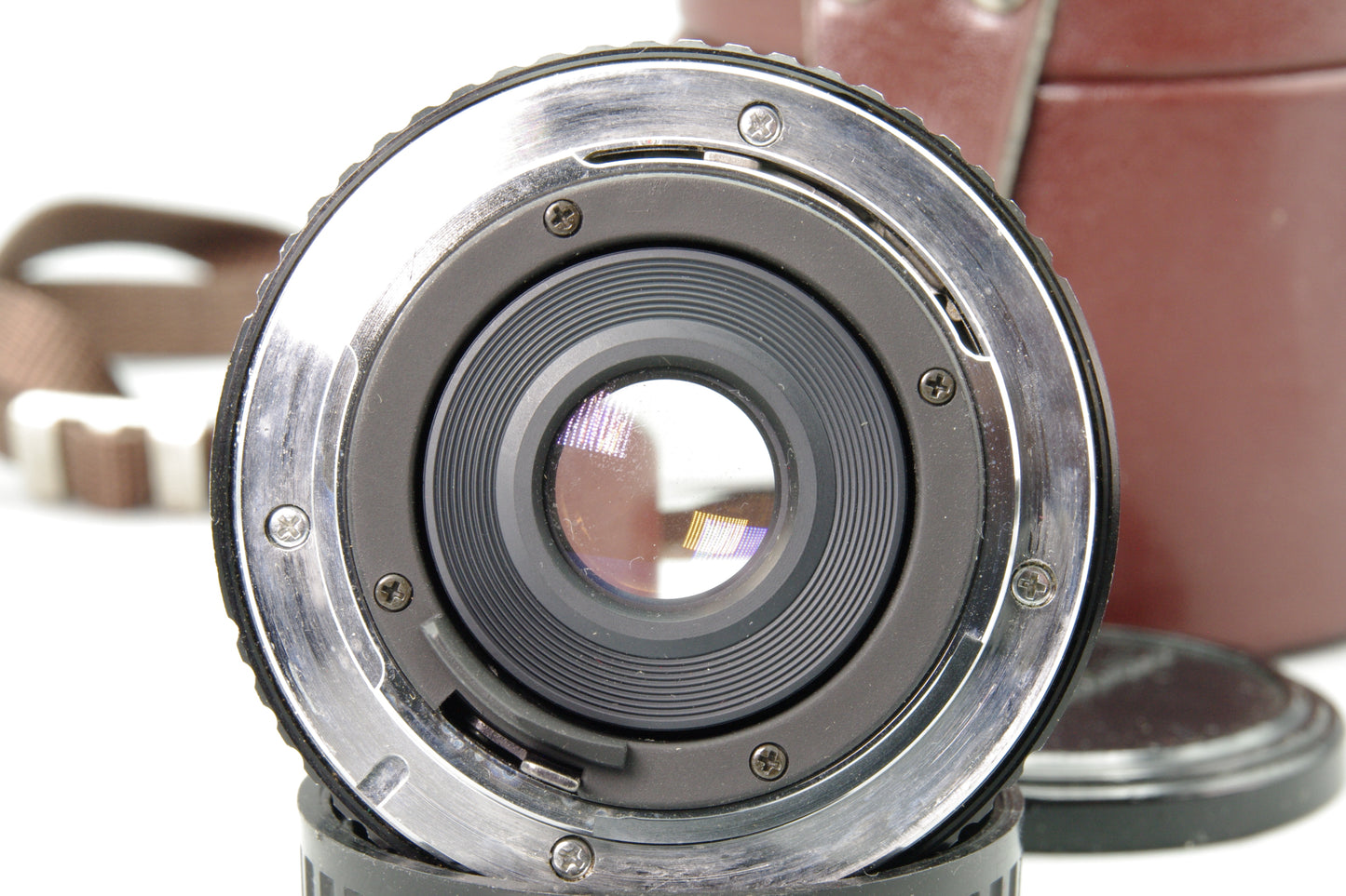 Carl Zeiss Jena 28mm f/2.8 MC Lens – Pentax K Mount with Case – Excellent