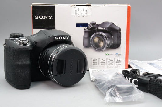 Sony DSC‑H300 20.1MP Bridge Camera – Boxed – Mint, Virtually Unused