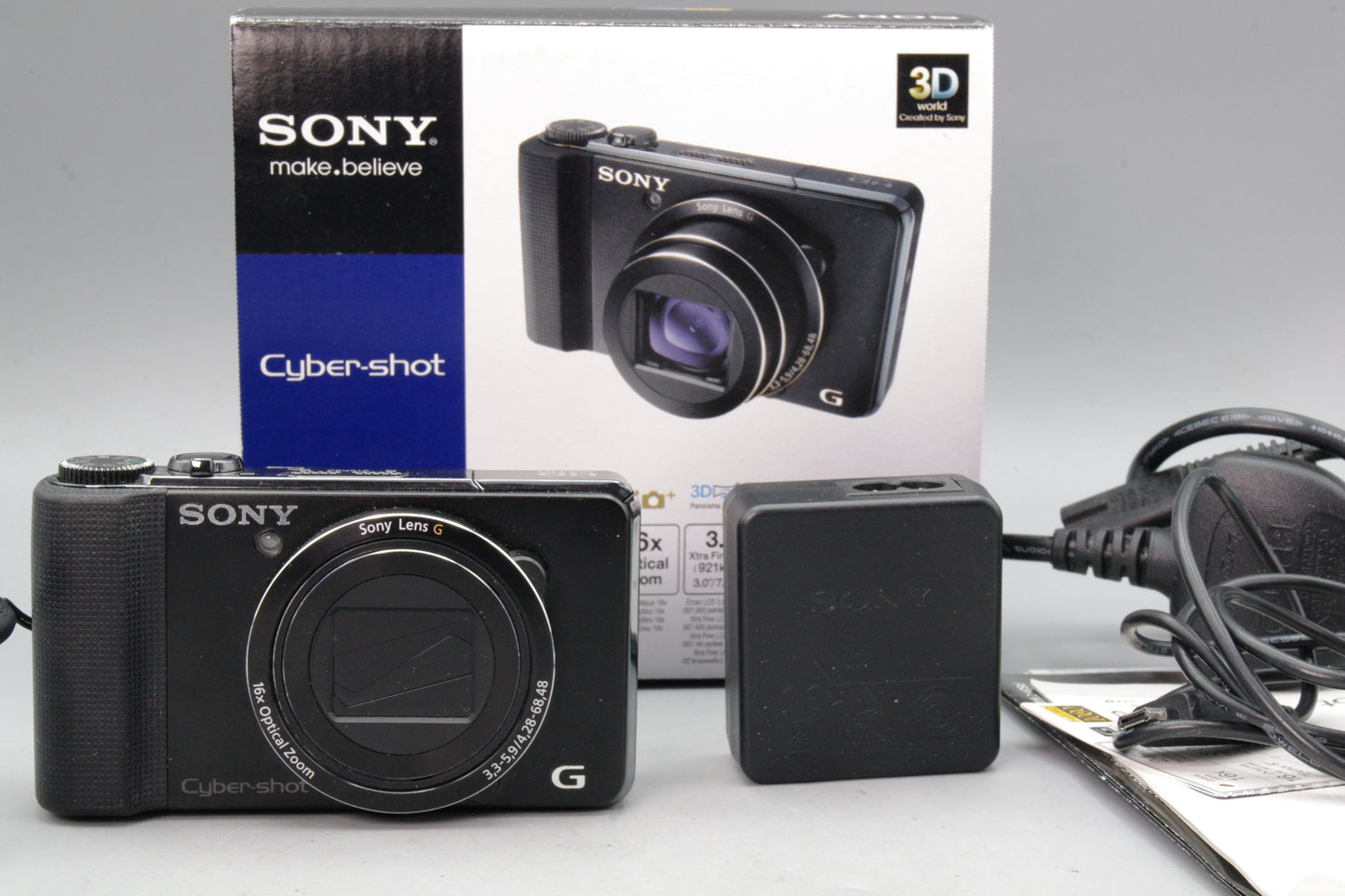 Sony Cyber‑shot DSC‑HX9V 16.2MP Camera – Mint, Boxed, Virtually Unused