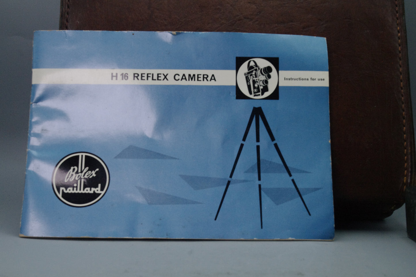 Bolex H‑16 Reflex 16mm Camera – With Case, Instructions & Accessories – Excellent