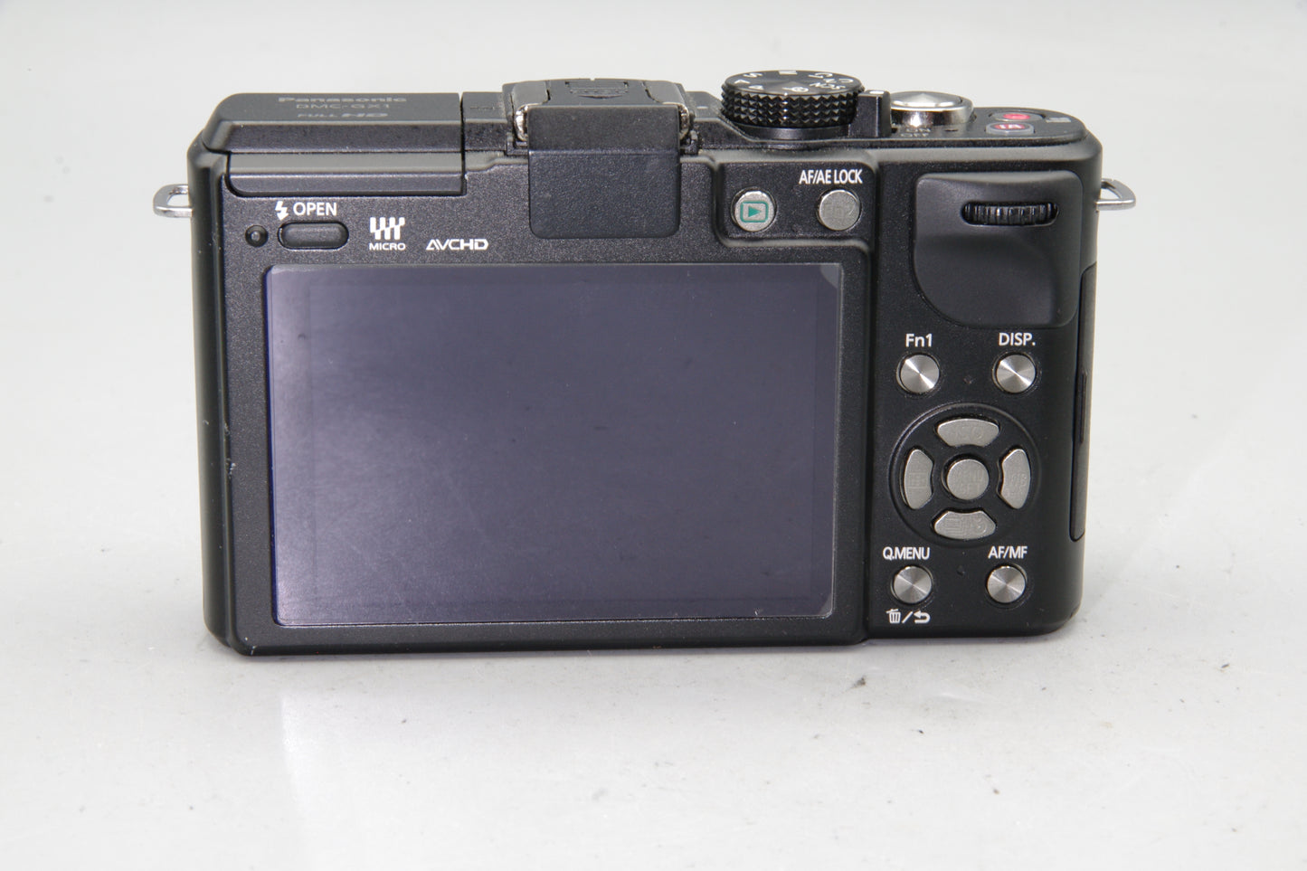 Panasonic Lumix DMC-GX1 16MP Micro Four Thirds Digital Camera – Shutter Count 557