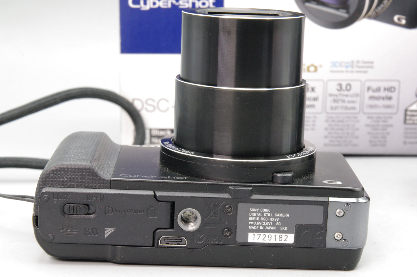 Sony Cyber‑shot DSC‑HX9V 16.2MP Camera – Mint, Boxed, Virtually Unused