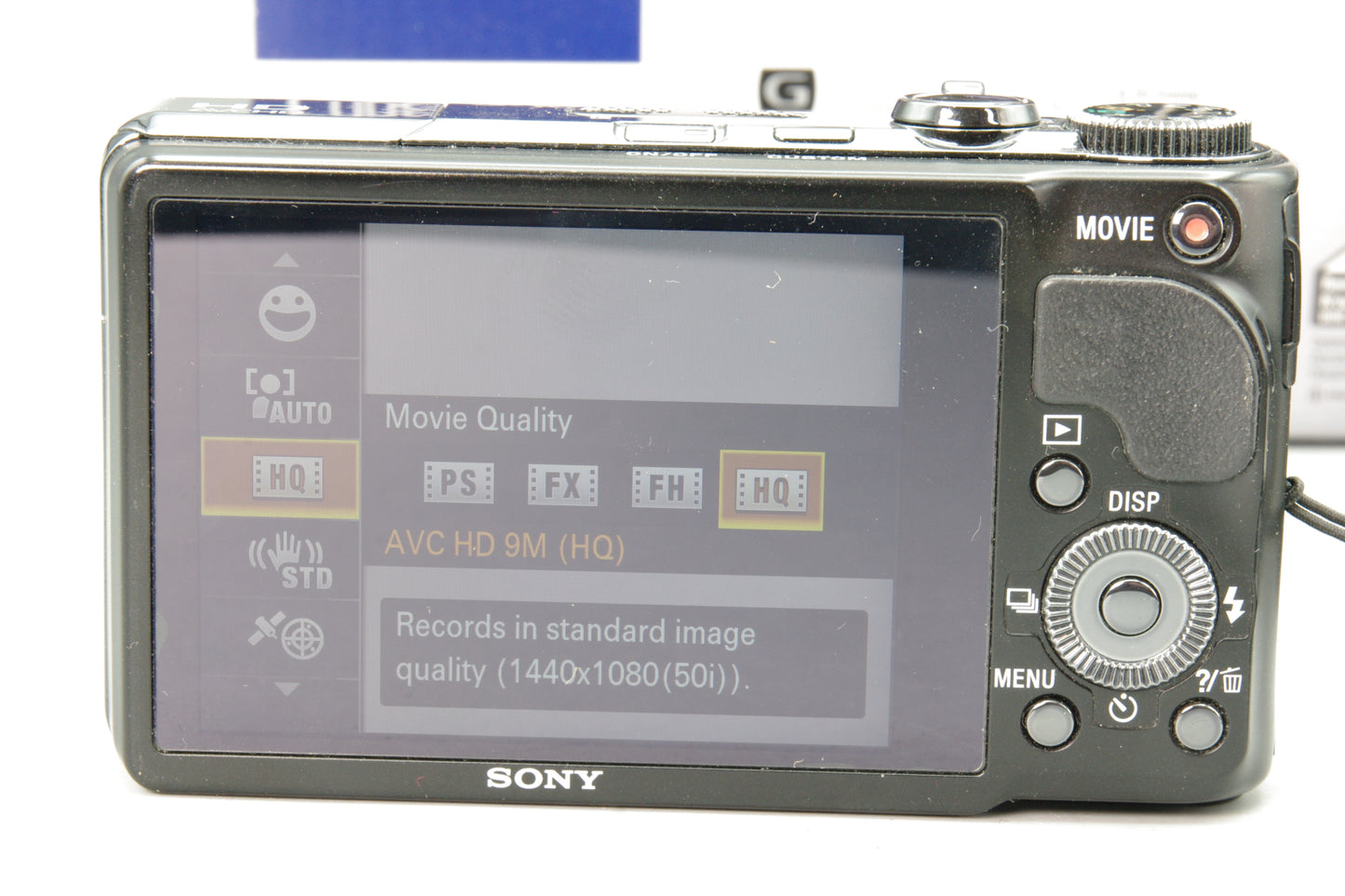 Sony Cyber‑shot DSC‑HX9V 16.2MP Camera – Mint, Boxed, Virtually Unused