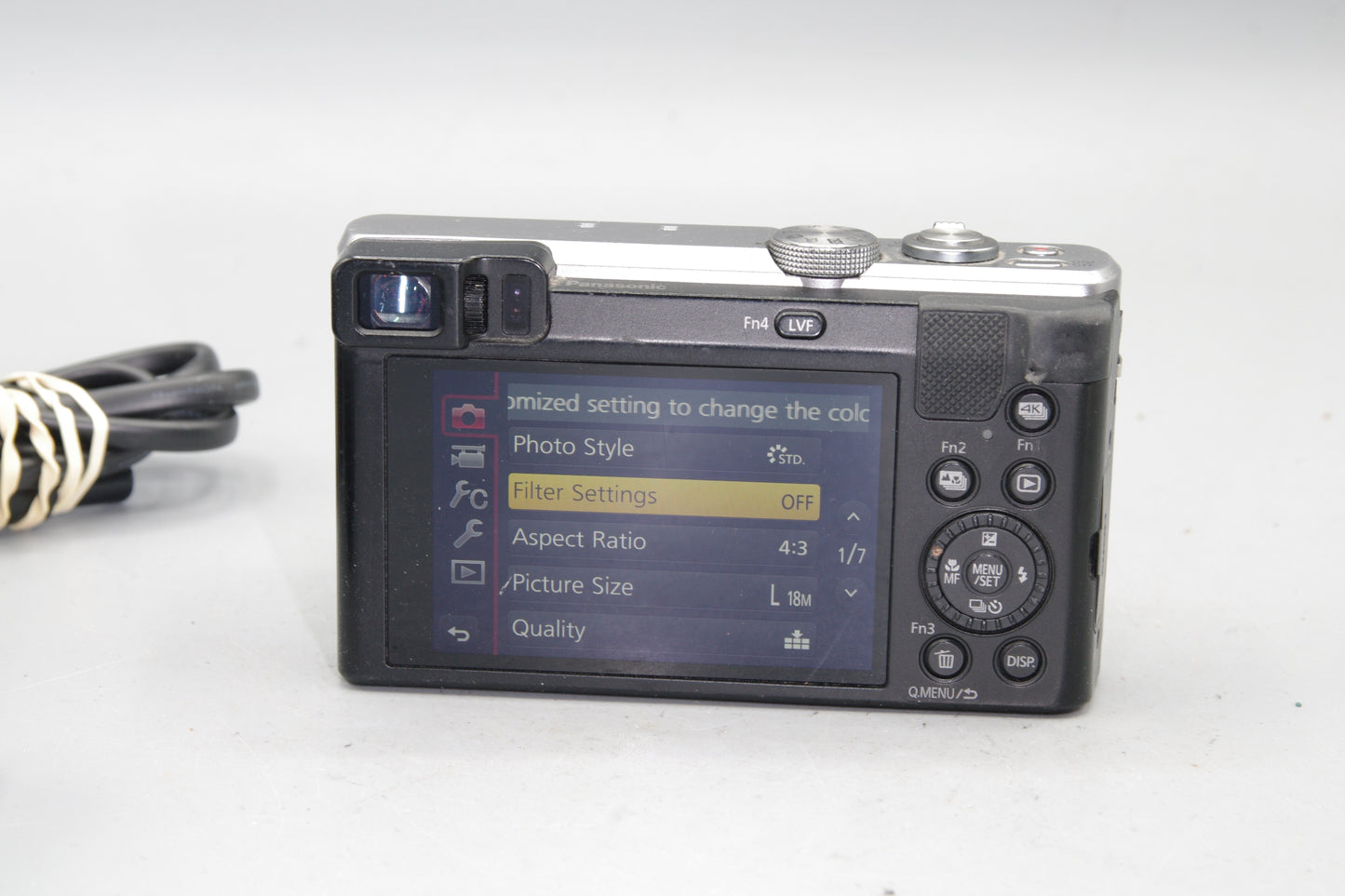 Panasonic Lumix DMC-TZ80 18.1MP 30X Optical Zoom Digital Camera - Serviced