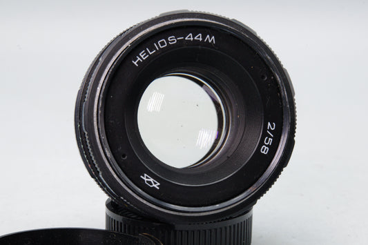 Helios-44M 58mm f/2 M42 Lens – Swirly Bokeh – Biotar Clone – Vintage USSR