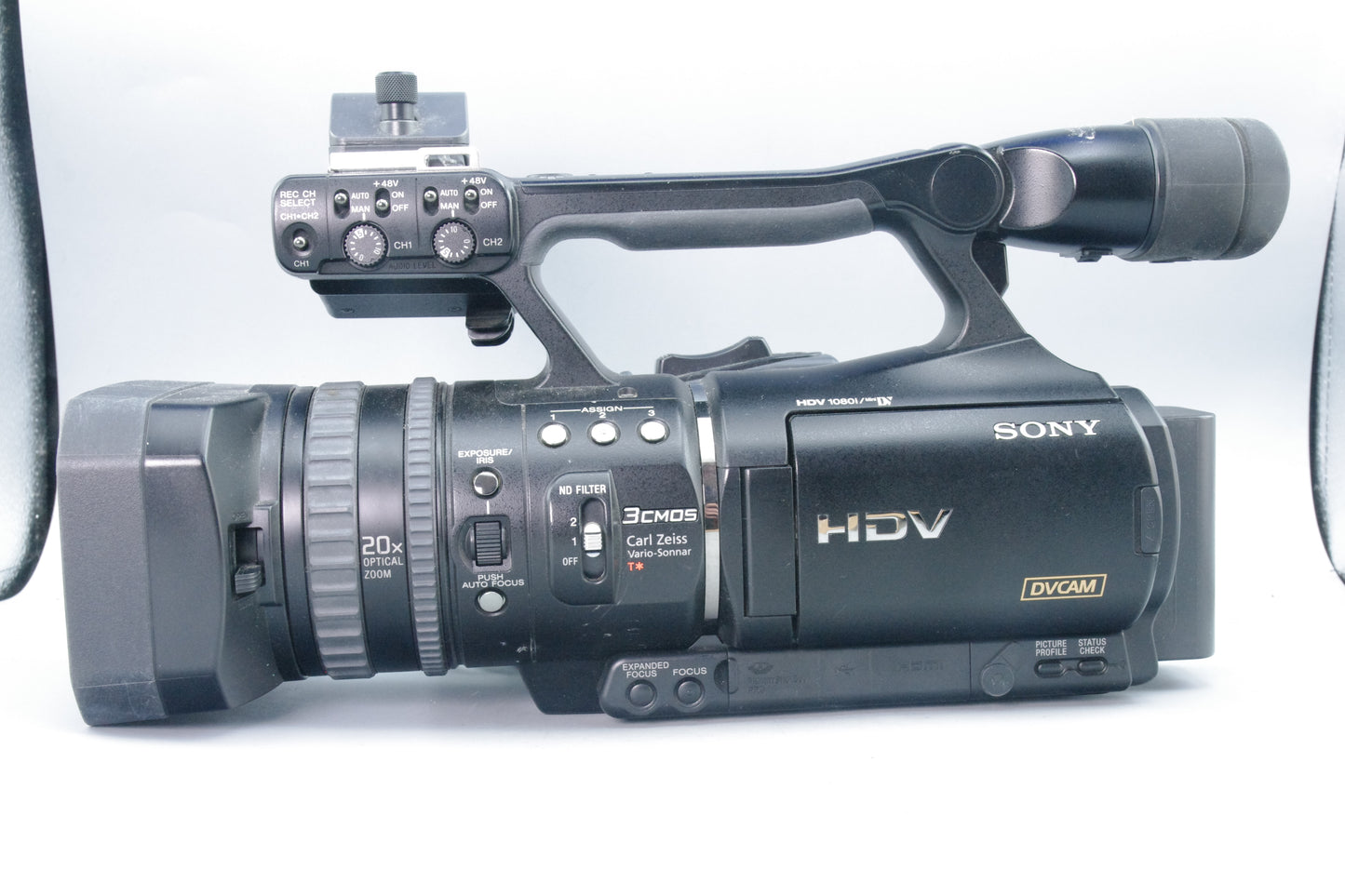 Sony HVR‑V1E HDV Camcorder – Tested – With Charger, Cables, NP‑F960 & Remote