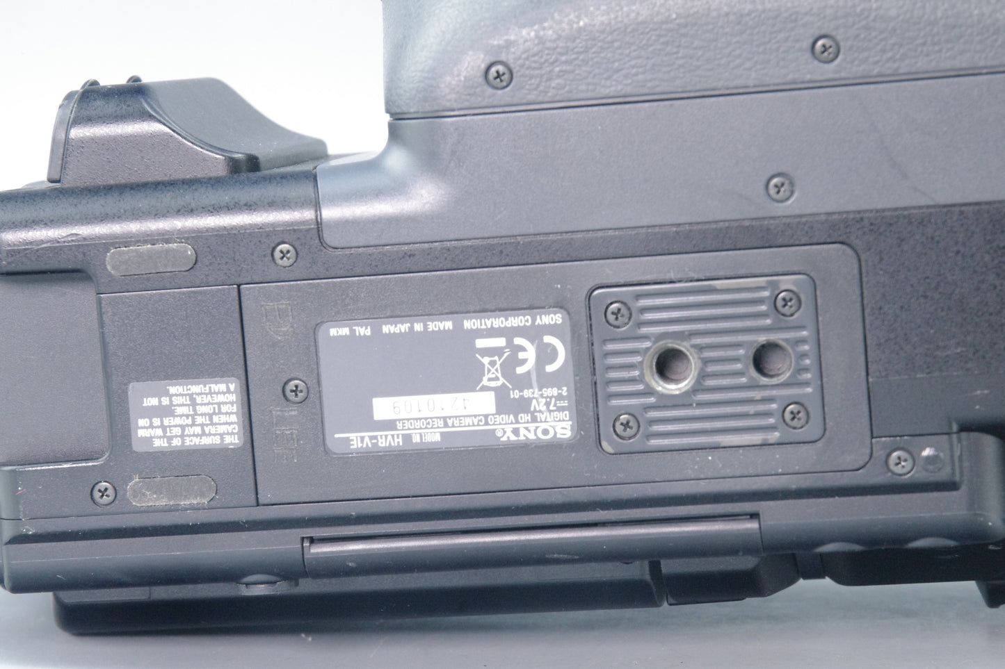 Sony HVR‑V1E HDV Camcorder – Tested – With Charger, Cables, NP‑F960 & Remote