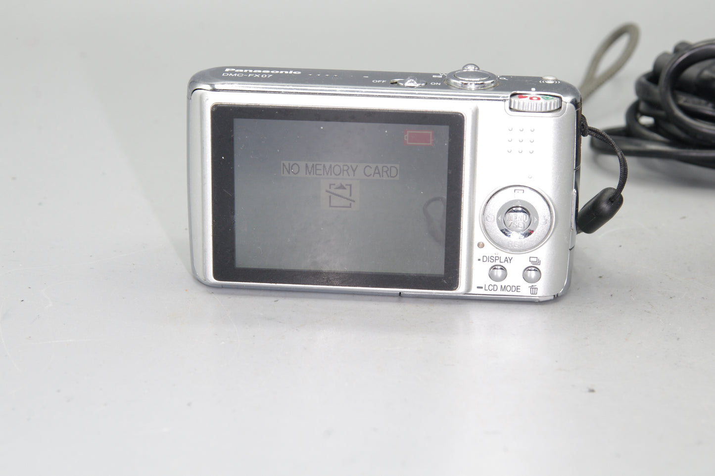 Panasonic Lumix DMC-FX07 7.2MP Digital Compact with Charger and Battery