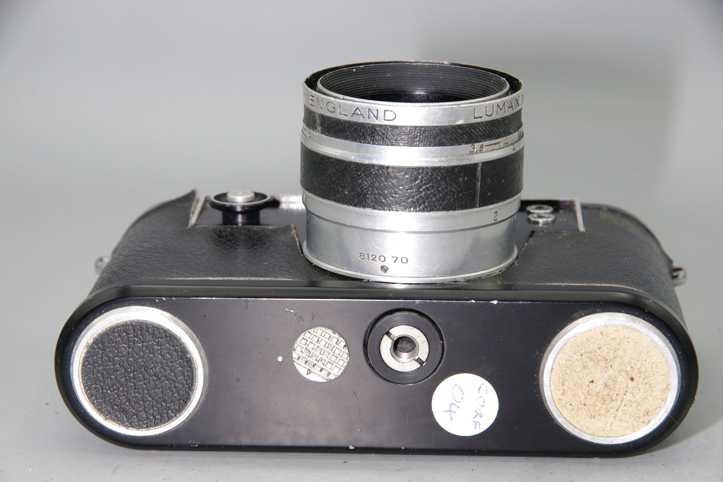 Corfield Periflex 3b 35mm Camera + Lumax 45mm F/3.5 Lens