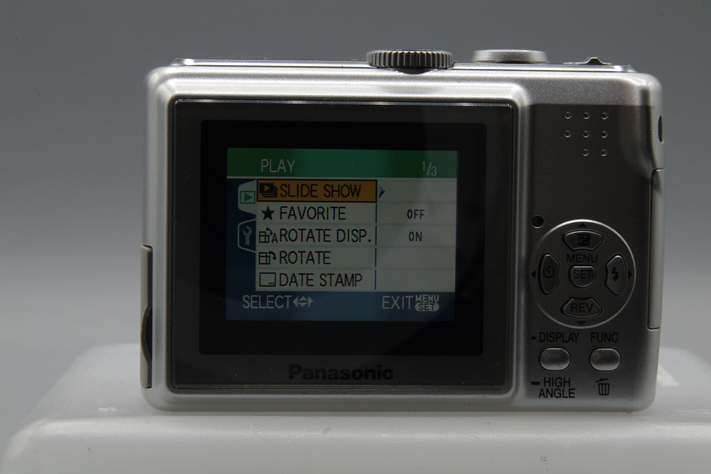 Panasonic Lumix DMC-LS70 7.2MP Compact Digital Camera - Takes AA