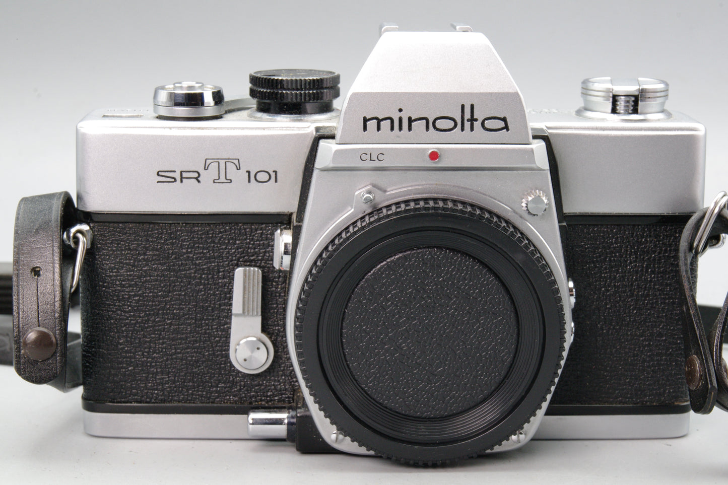 Minolta SR‑T 101 35mm SLR – Tested – Shutter Working – Meter Weak – Very Good
