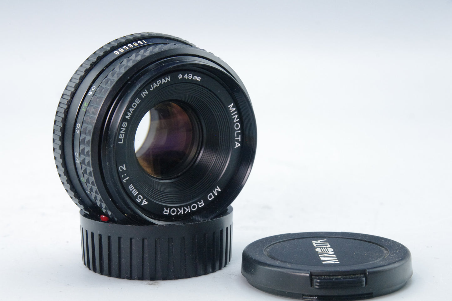 Minolta MD Rokkor 45mm f/2 Manual Focus Lens for SR Mount (Pancake)