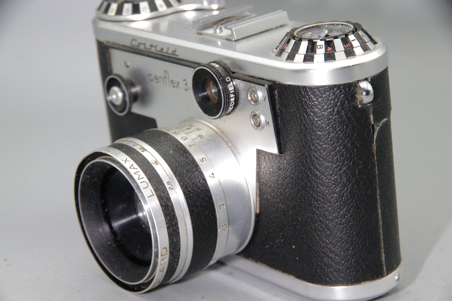 Corfield Periflex 3a 35mm Camera + Lumax 45mm f/2.8 Lens – PLS Read