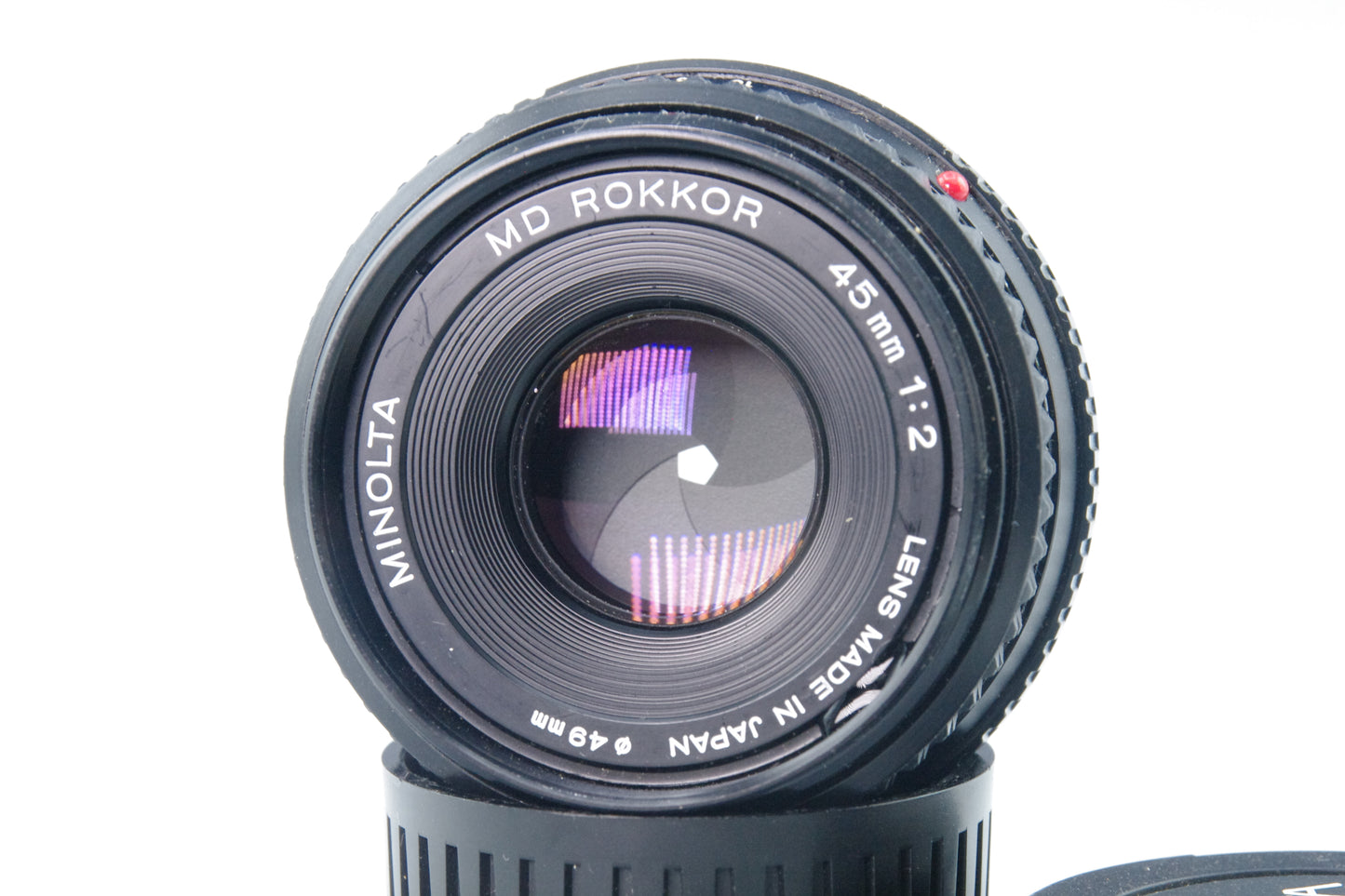 Minolta MD Rokkor 45mm f/2 Manual Focus Lens for SR Mount (Pancake)
