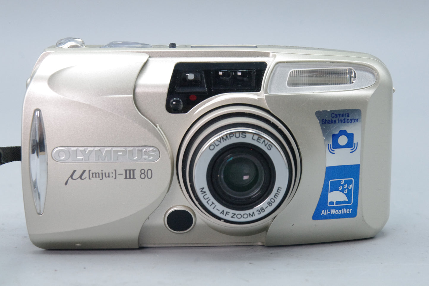 Olympus MJU III Zoom 80 35mm Film Camera - Excellent Condition