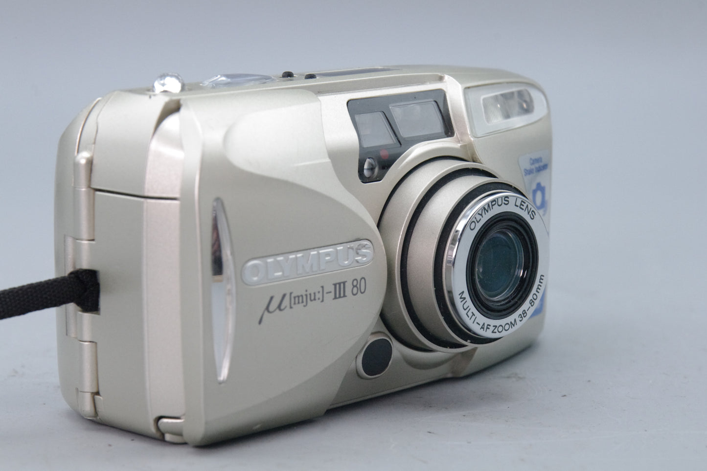 Olympus MJU III Zoom 80 35mm Film Camera - Excellent Condition