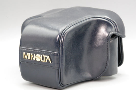 Minolta CF‑70 Camera Case – Dark Blue/Grey – For Minolta SLR – Excellent