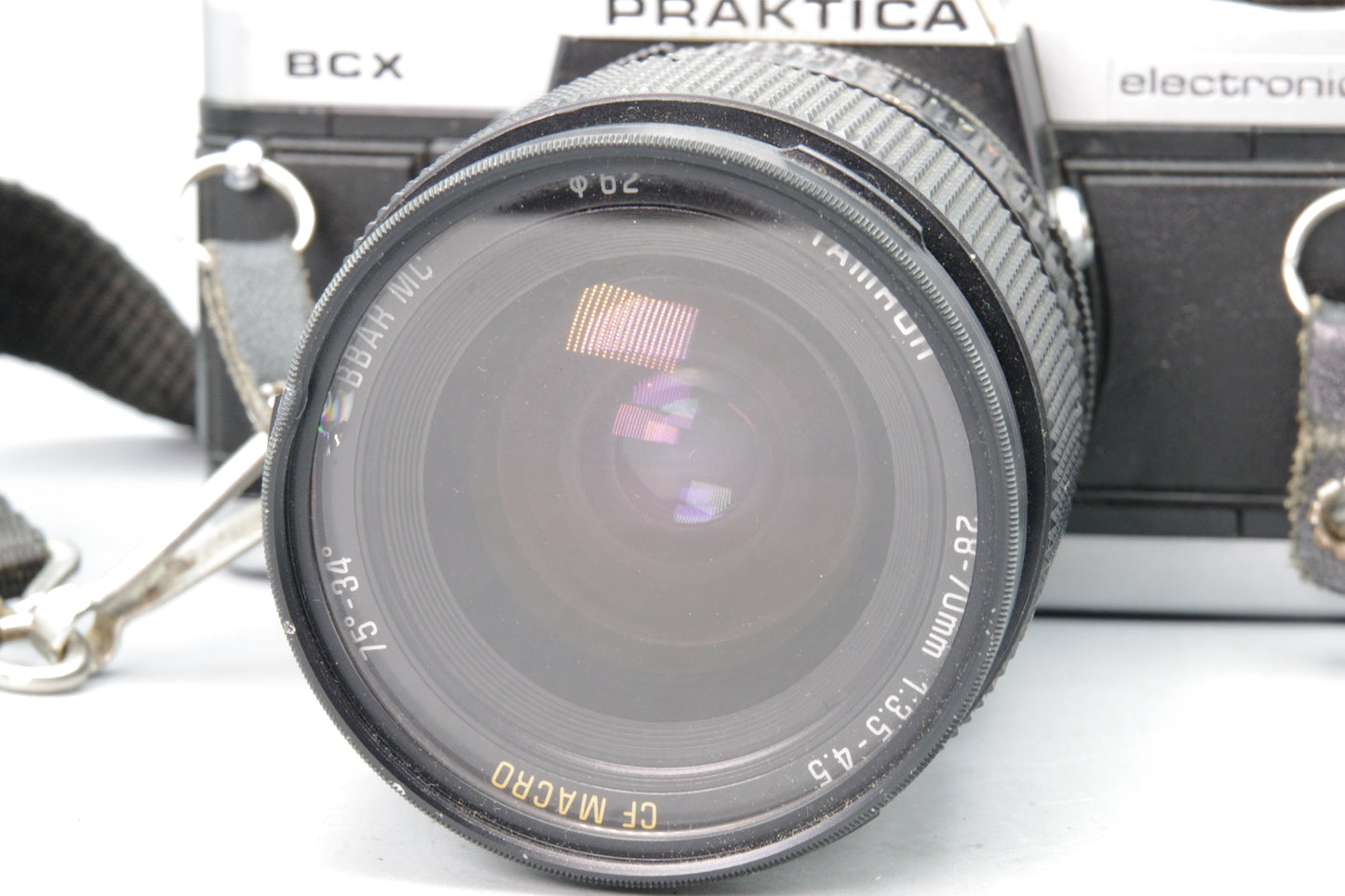 Praktica BCX 35mm SLR with Tamron 28–70mm f/3.5–4.5 – Tested &amp; Working – VGC