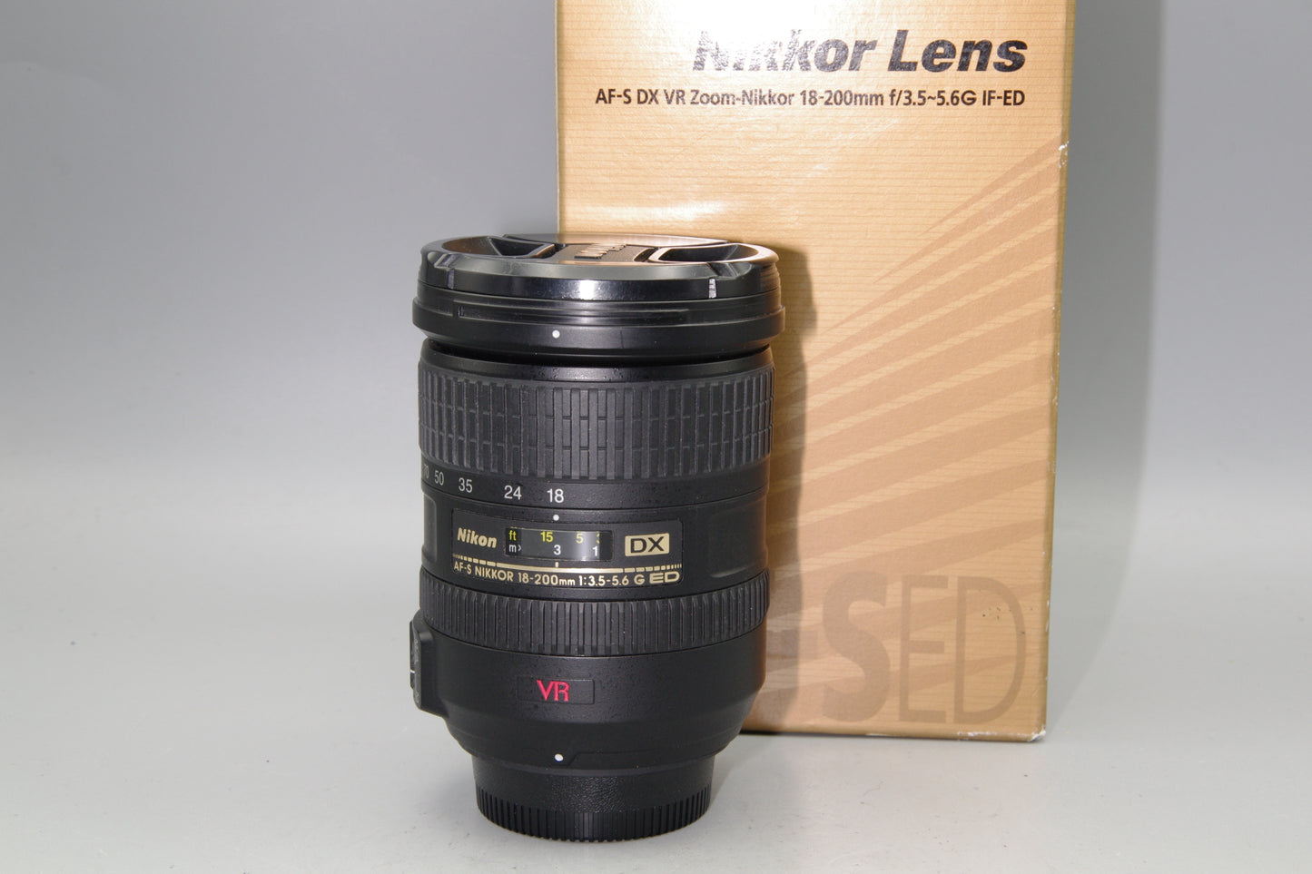 Nikon AF‑S 18‑200mm F3.5‑5.6G ED VR Lens Spares or Repair