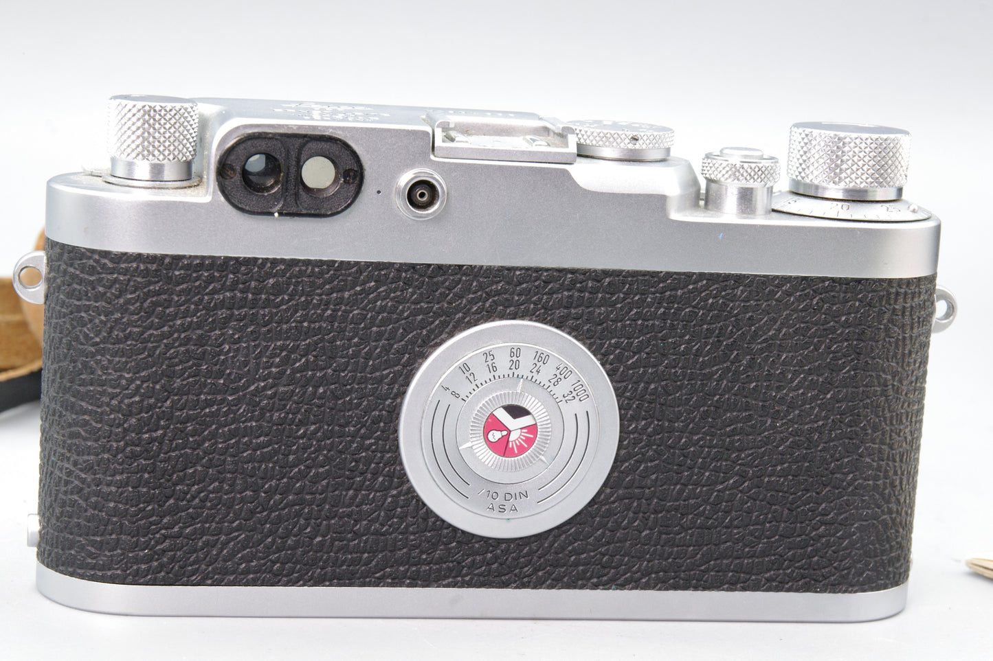 Leica IIIg 35mm Camera 1957 with Elmar 5cm f/3.5 Lens Excellent Serviced
