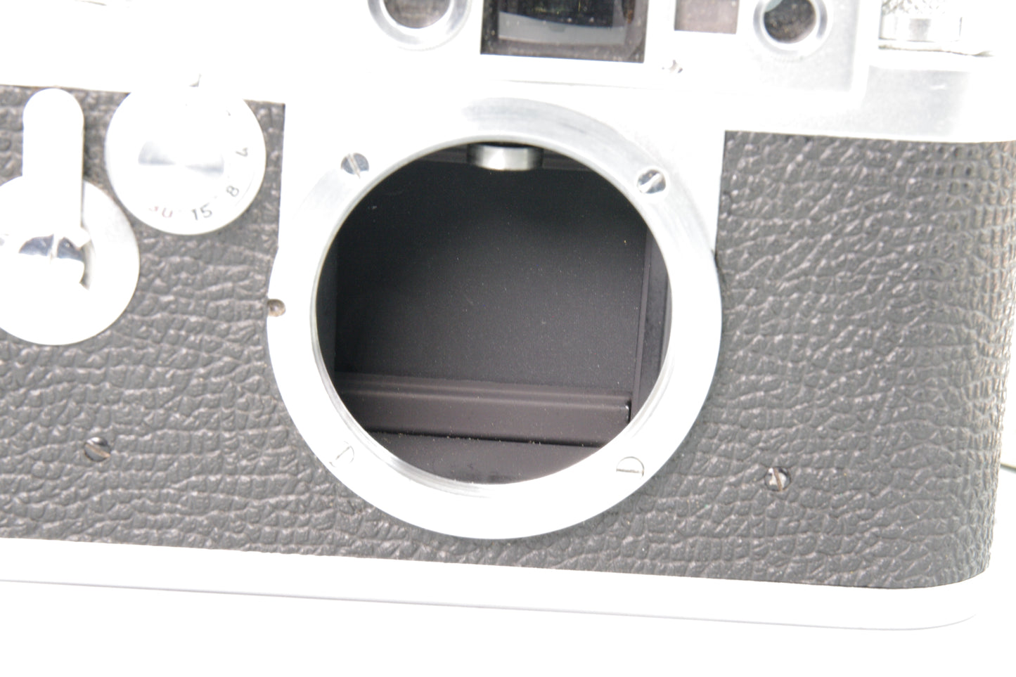 Leica IIIg 35mm Camera 1957 with Elmar 5cm f/3.5 Lens Excellent Serviced