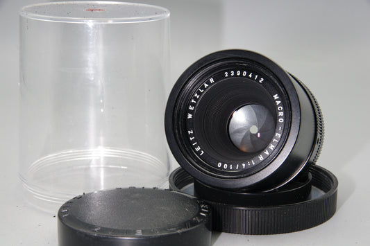 Leitz Wetzlar Macro‑Elmar‑R 100mm F4 Lens Leica R Mount