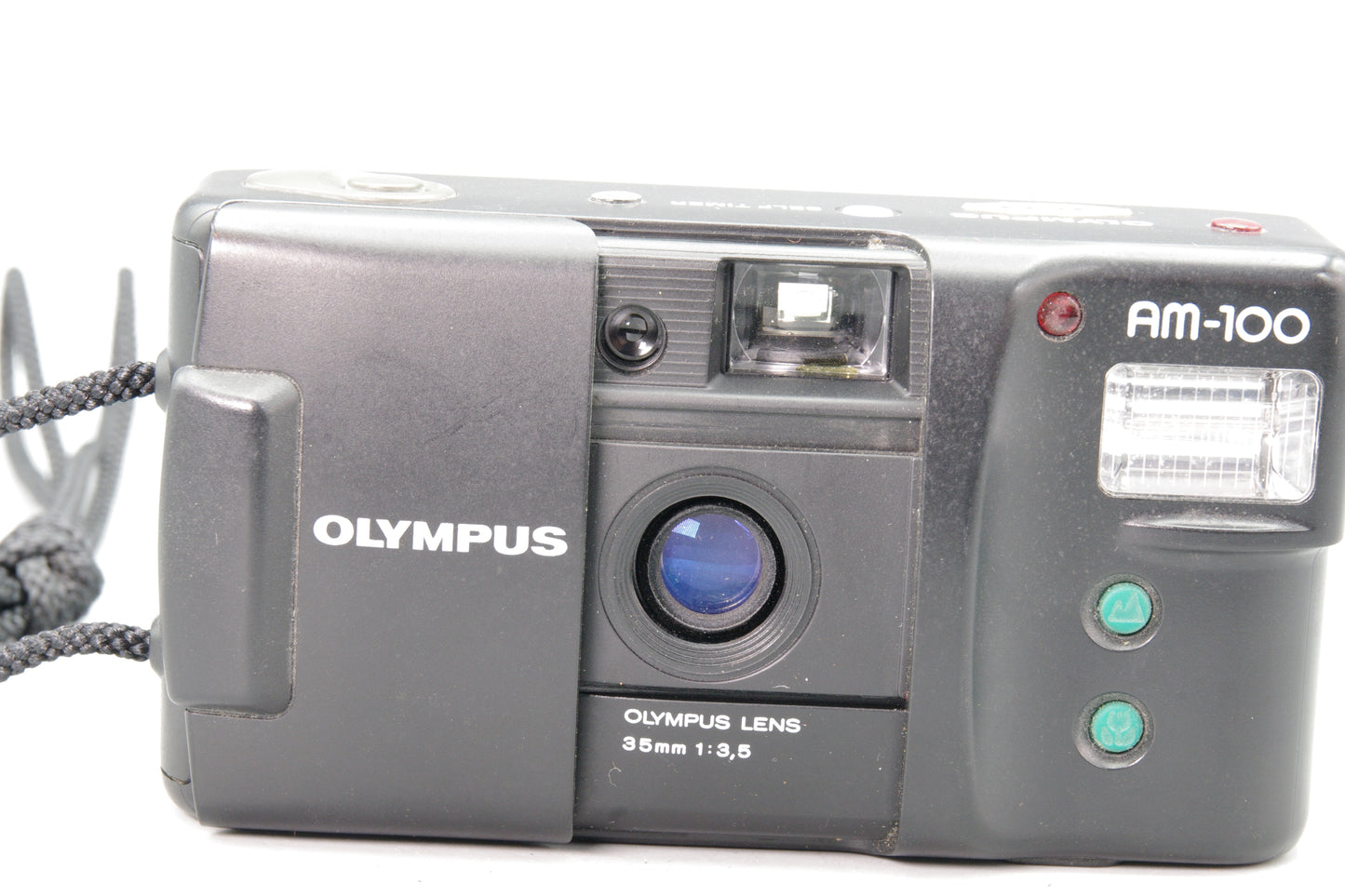 Olympus AM‑100 35mm Compact Camera – Tested &amp; Working – Very Good Condition