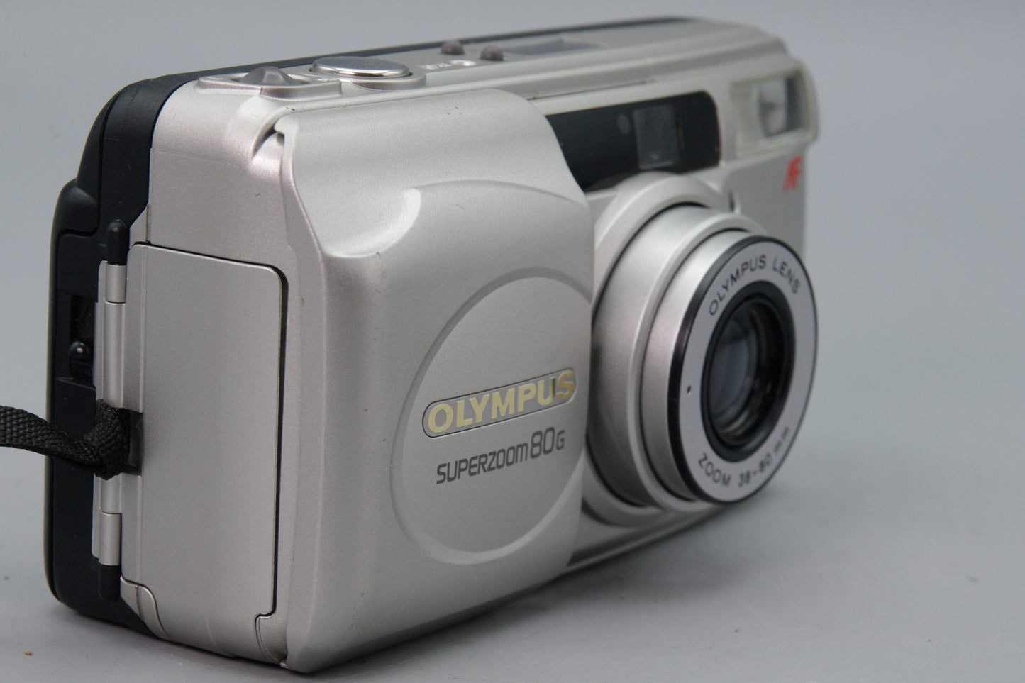 Olympus Superzoom 80G 35mm Film Camera – Tested & Working – Excellent