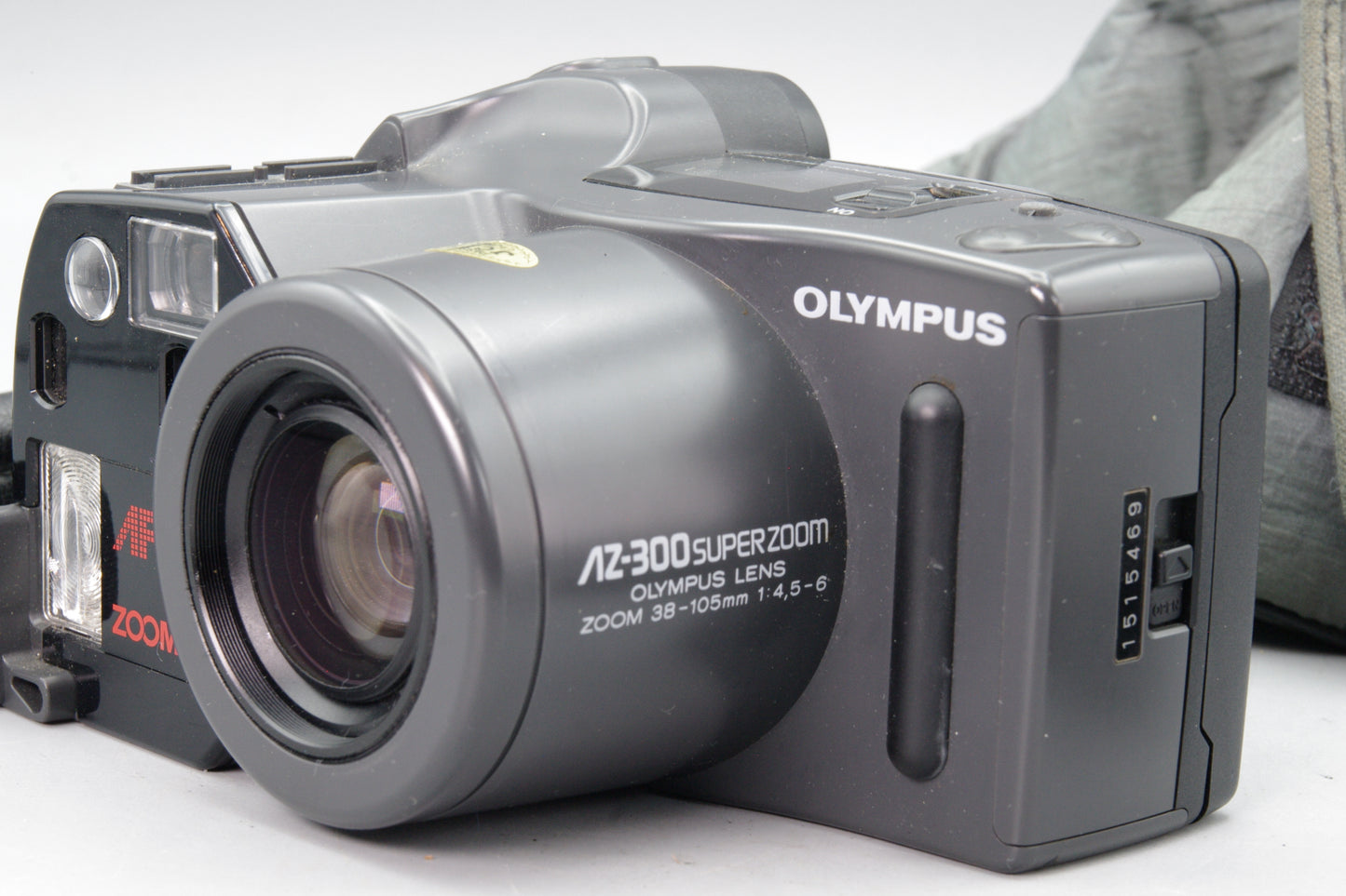 Olympus AZ300 Superzoom 35mm Film Camera – Tested & Working – VGC
