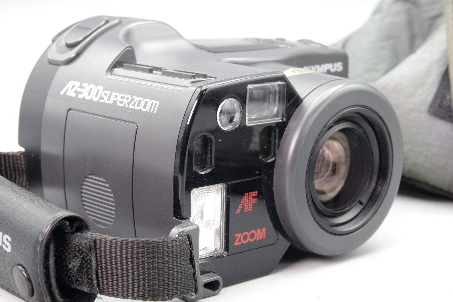 Olympus AZ300 Superzoom 35mm Film Camera – Tested & Working – VGC