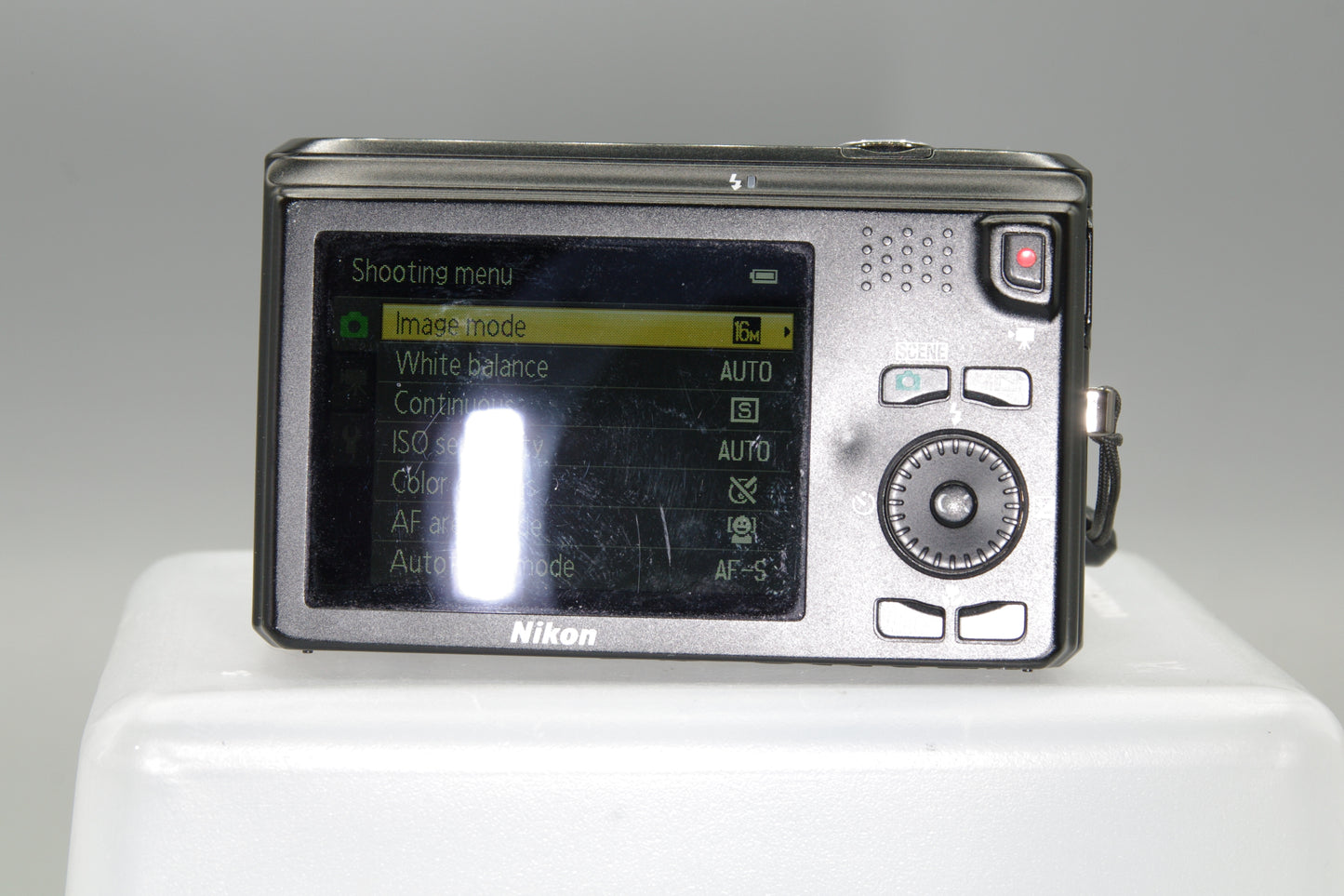 Nikon Coolpix S6300 16MP 10X Zoom Digital Camera - Excellent