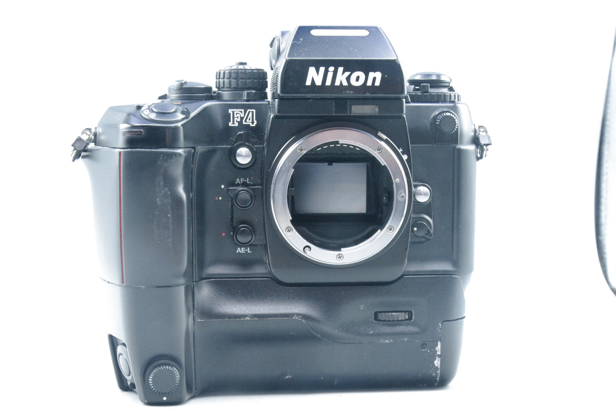 Nikon F4 Professional 35mm SLR + MB‑23 + MF‑23 – AF –Minor LCD Bleed
