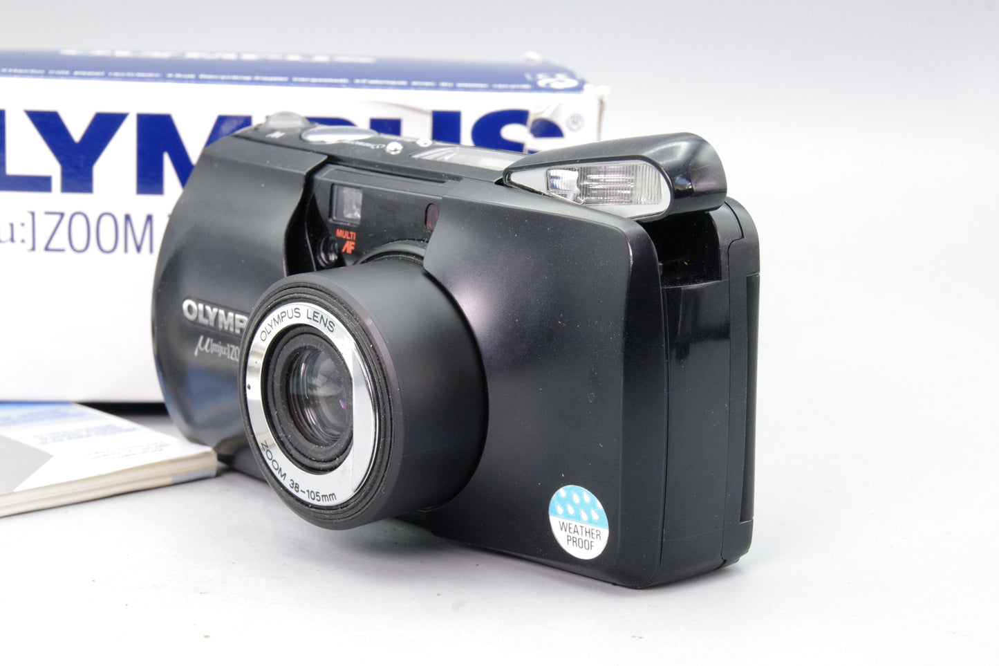Olympus Mju Zoom 105 35mm Film Camera – Boxed – Tested &amp; Working – Excellent