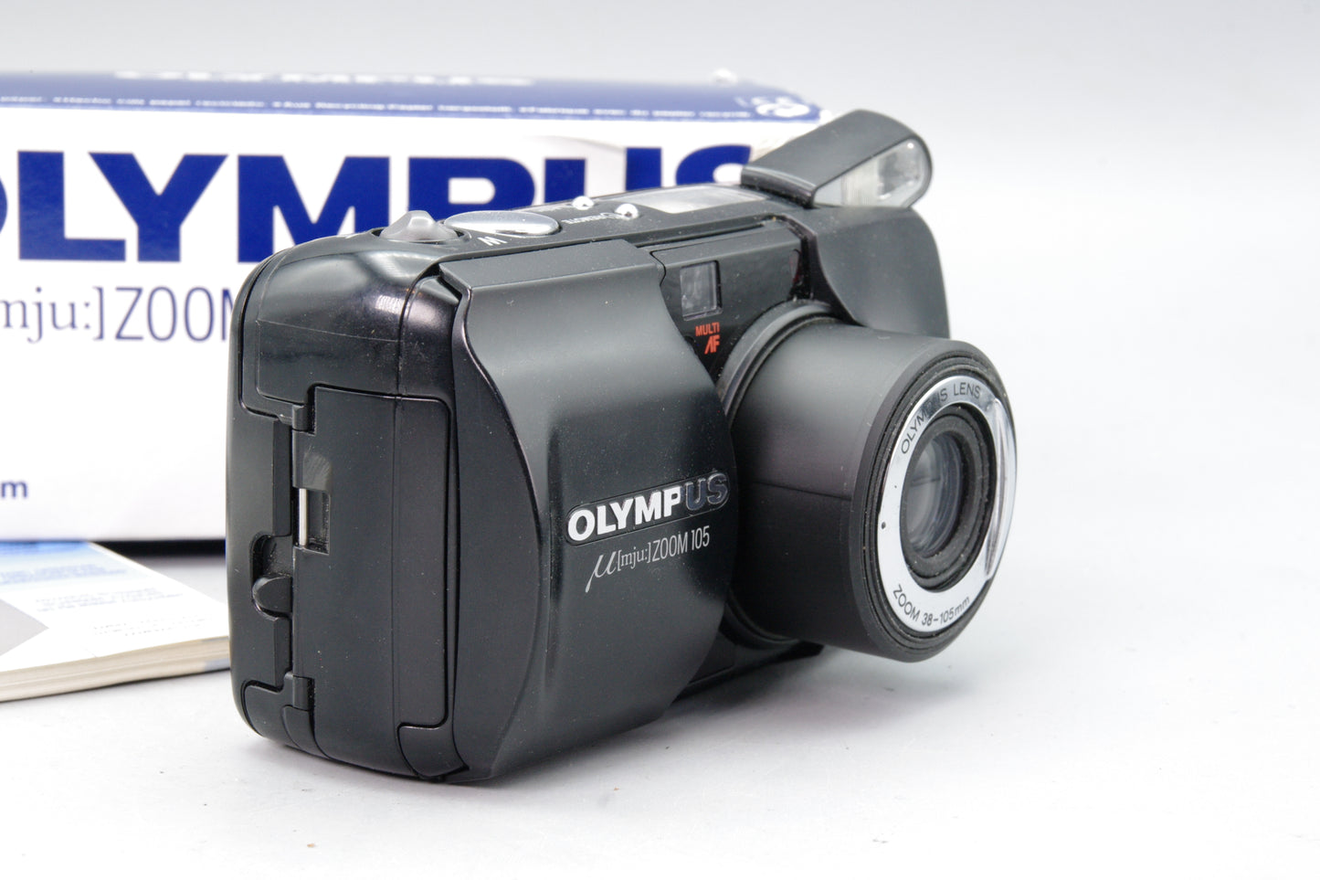 Olympus Mju Zoom 105 35mm Film Camera – Boxed – Tested &amp; Working – Excellent