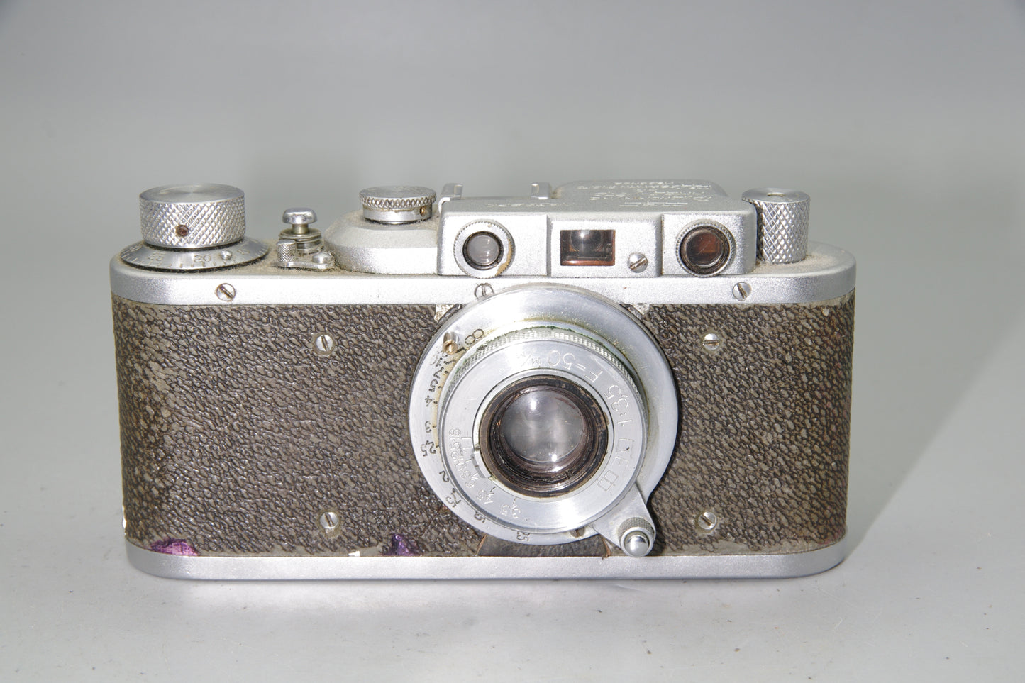 FED 1b Rangefinder Camera with 50mm F3.5 Lens M39 Soviet - VGC