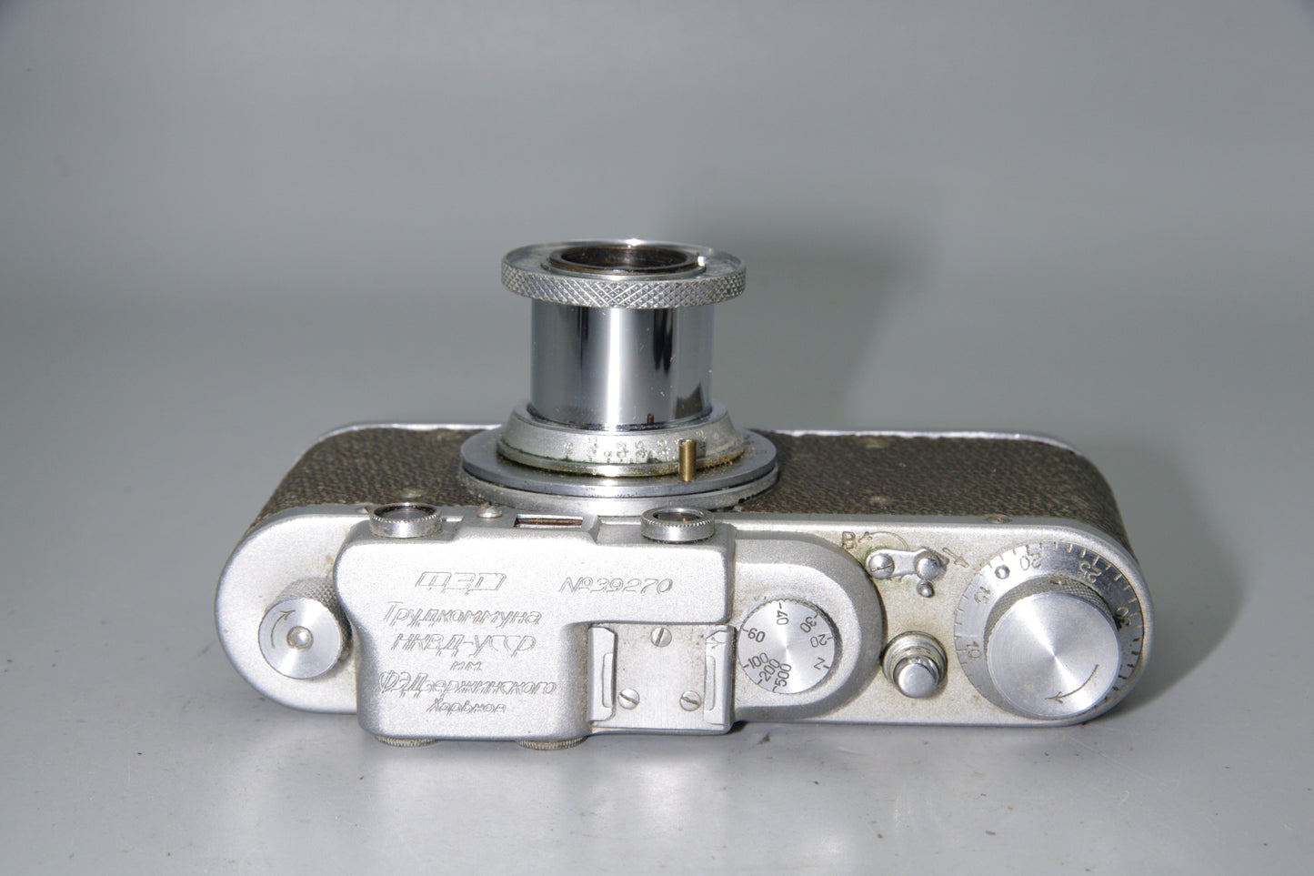 FED 1b Rangefinder Camera with 50mm F3.5 Lens M39 Soviet - VGC