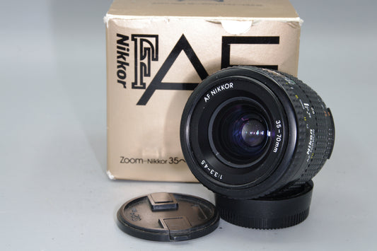 Nikon AF Nikkor 35-70mm F/3.3-4.5- Boxed - Excellent